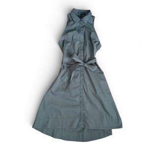 Banana Replublic Green Sleeveless Dress